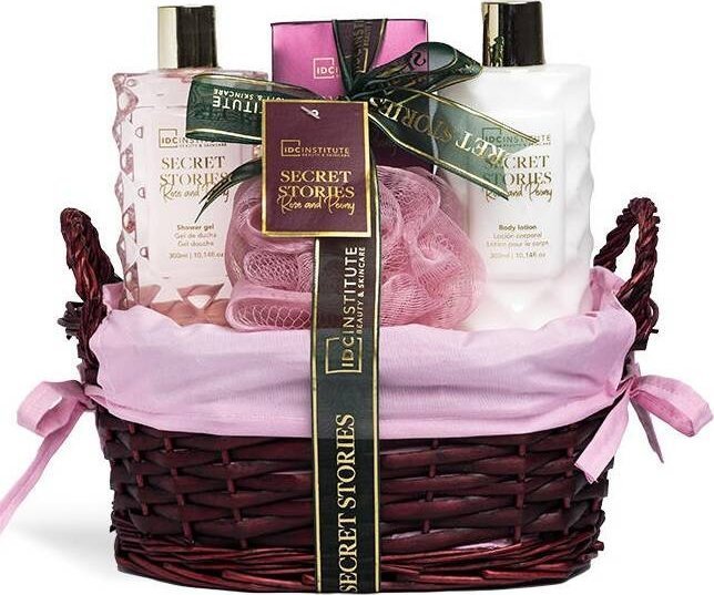 IDC KOSZ ZESTAW PREZENTOWY KOSMETYKÓW CIAŁA I KĄPIELI PREZENT DZIEŃ KOBIET