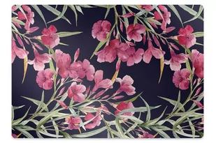 Podkładka pod krzesło obrotowe Akwarela Kwiaty 100x70 cm - Podnóżki, podpórki, podkładki - miniaturka - grafika 1