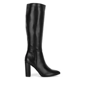 Kozaki damskie - Kozaki Jenny Fairy HY316-5 Czarny - miniaturka - grafika 1