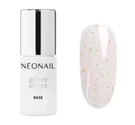 Lakiery hybrydowe - NeoNail - Glitter Effect Base - Brokatowa baza hybrydowa - 7,2 ml - NUDE SPARKLE - miniaturka - grafika 1