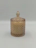 Świece - Naturalna Świeca Sojowa w Kryształowym Szkle - 160 ml - miniaturka - grafika 1