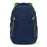 Plecaki szkolne i tornistry - Satch match  Plecak szkolny 45 cm dark blue neon yellow - miniaturka - grafika 1