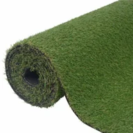 Sztuczne kwiaty - vidaXL Sztuczny trawnik, 1x10 m; 20 mm, zielony - miniaturka - grafika 1