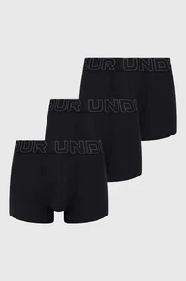 Under Armour bokserki 3-pack męskie kolor czarny - Majtki damskie - miniaturka - grafika 1