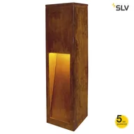 Lampy ogrodowe - SLV Lampa na cokół o wysokiej jakości RUSTY SLOT 50 - miniaturka - grafika 1