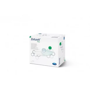 ZETUVIT Plus Opatrunek jałowy 10 x 10cm, 1szt >> 0zł za wysyłkę przy zakupach od 49 zł << - Apteczki i materiały opatrunkowe - miniaturka - grafika 1