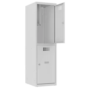 Szafa skrytkowa dla młodszych dzieci MSUS 412 S na korytarz szkolny - Meble do szkół i przedszkoli - miniaturka - grafika 1