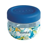 Lunch boxy - Quokka Bubble Food Jar - Pojemnik plastikowy na żywność / lunchbox 500 ml (Blue Peonies) - miniaturka - grafika 1