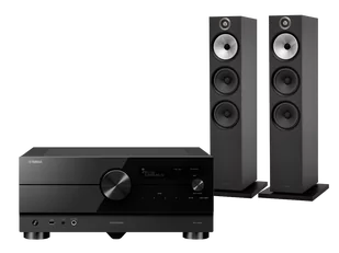 Yamaha RX-A4A (czarny) + 603 S2 Anniversary Edition (czarny) - Zestawy stereo - miniaturka - grafika 1