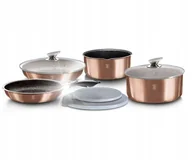 Zestawy garnków i patelni - Zestaw garnków granitowych Click&Cook Berlingerhaus BH-6147 - miniaturka - grafika 1