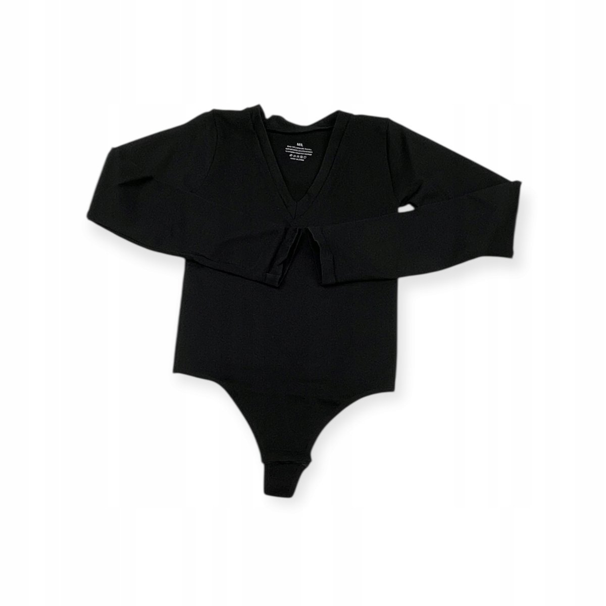 Heyshape Body Damskie Czarne z Długim Rękawem Rozmiar M/L