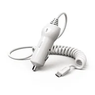 Ładowarki samochodowe - A Plus ŁADOWARKA SAMOCHODOWA MICRO USB 12V 2,4A BIAŁA) - miniaturka - grafika 1