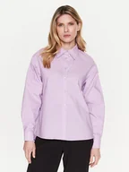 Koszule damskie - Silvian Heach Koszula GPP23391CA Fioletowy Regular Fit - miniaturka - grafika 1