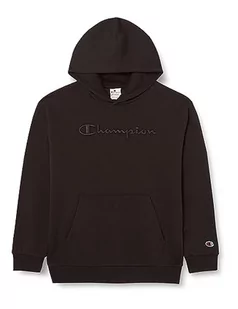 Champion Bluza z kapturem dla dzieci i młodzieży, Nero, 7-8 lat - Bluzy i sweterki niemowlęce - miniaturka - grafika 1