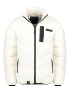 Kurtki męskie - Geographical Norway Kurtka zimowa "Bruel" w kolorze białym - miniaturka - grafika 1