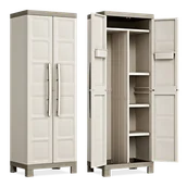 Skrzynie ogrodowe - Kiss KIS szafka z tworzywa sztucznego "Excellence Utility", 1 sztuki, kolorze piaskowym, 9710000 0313 02 9710000 0313 02 - miniaturka - grafika 1