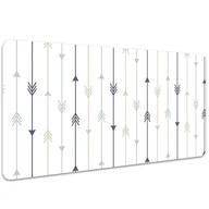 Podkładki na biurko - Mata ochronna na blat Strzały geometryczne 100x50cm, Dywanomat - miniaturka - grafika 1