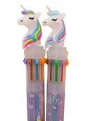 Długopisy - Długopisy JEDNOROŻEC dla dziecka dziewczynki dzieci UNICORN 10-cio kolorowy - miniaturka - grafika 1