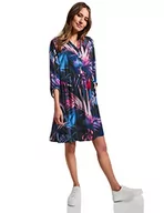 Sukienki - Cecil Damska letnia sukienka, Carbon Grey, S - miniaturka - grafika 1