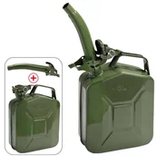 Kanistry - Metalowy kanister 5L + wylewka - miniaturka - grafika 1