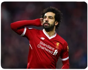 Podkładka pod myszkę Mohamed Salah + imię - Podkładki pod mysz - miniaturka - grafika 1