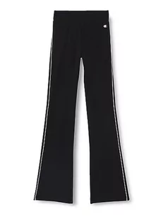 Champion Legacy Color Punch W-Cotton Lycra High-Waist Slim Jazz Spodnie dresowe damskie, Czarny, XS - Spodnie sportowe damskie - miniaturka - grafika 1