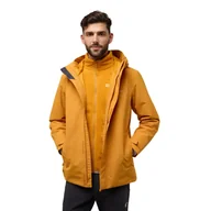Kurtki męskie - Męska kurtka 3w1 Jack Wolfskin ALTENBERG 3IN1 JKT M safflower - M - miniaturka - grafika 1
