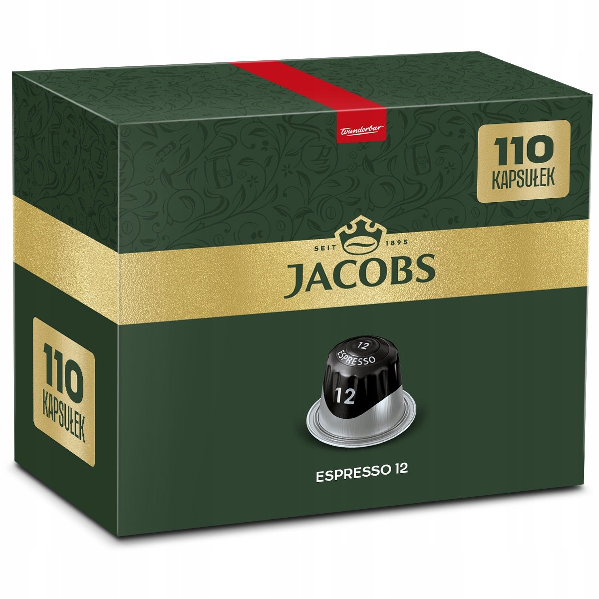 Kapsułki Jacobs Espresso Ristretto 12 do Nespresso(r)* [110 kaw] 9+2