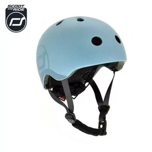 Modi Scootandride Scootandride s - m dla Dzieci 3+ Steel - Kaski rowerowe - miniaturka - grafika 1