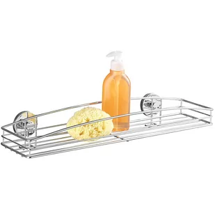 Wenko Półka łazienkowa Milazzo Vacuum-Loc, 52x15x9 cm - Półki łazienkowe - miniaturka - grafika 1