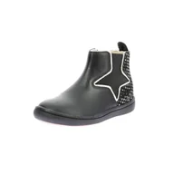Botki damskie - KICKERS Boy's Girl's Kick Popstar Botki, 13 UK dziecko, Czarne gwiazdy, 13 UK Child - miniaturka - grafika 1