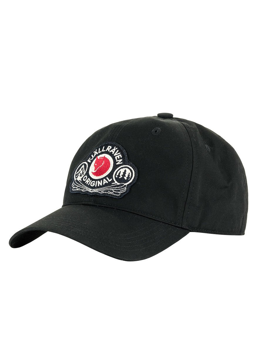 Czapka z daszkiem Fjallraven Classic Badge Cap - black-S/M
