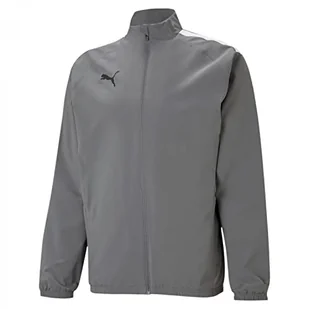 Puma TeamLIGA Sideline Męska kurtka treningowa, szaro-biała, XL (42 EU) - Kurtki męskie - miniaturka - grafika 1