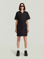 Sukienki - G-Star Sukienka w kolorze czarnym - miniaturka - grafika 1