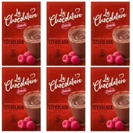 Kakao i czekolada - Delecta La Chocolatiere Czekolada do picia klasyczna z nutą maliny Zestaw 6 x 30 g - miniaturka - grafika 1