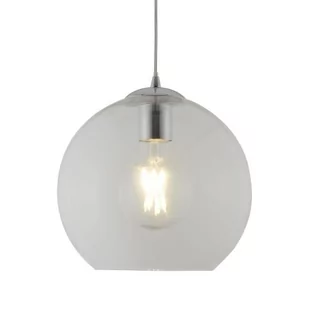 Searchlight Szklana lampa wisząca Balls, 25 cm, przezroczysta - Lampy sufitowe - miniaturka - grafika 1