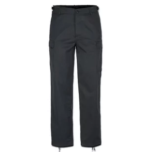 Spodnie myśliwskie męskie Brandit Bojówki BDU Ranger Czarne - Odzież trekkingowa męska - miniaturka - grafika 1