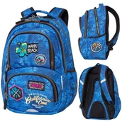 Plecaki szkolne i tornistry - Plecak szkolny Spiner Termic Badges Girls Blue - Coolpack - miniaturka - grafika 1