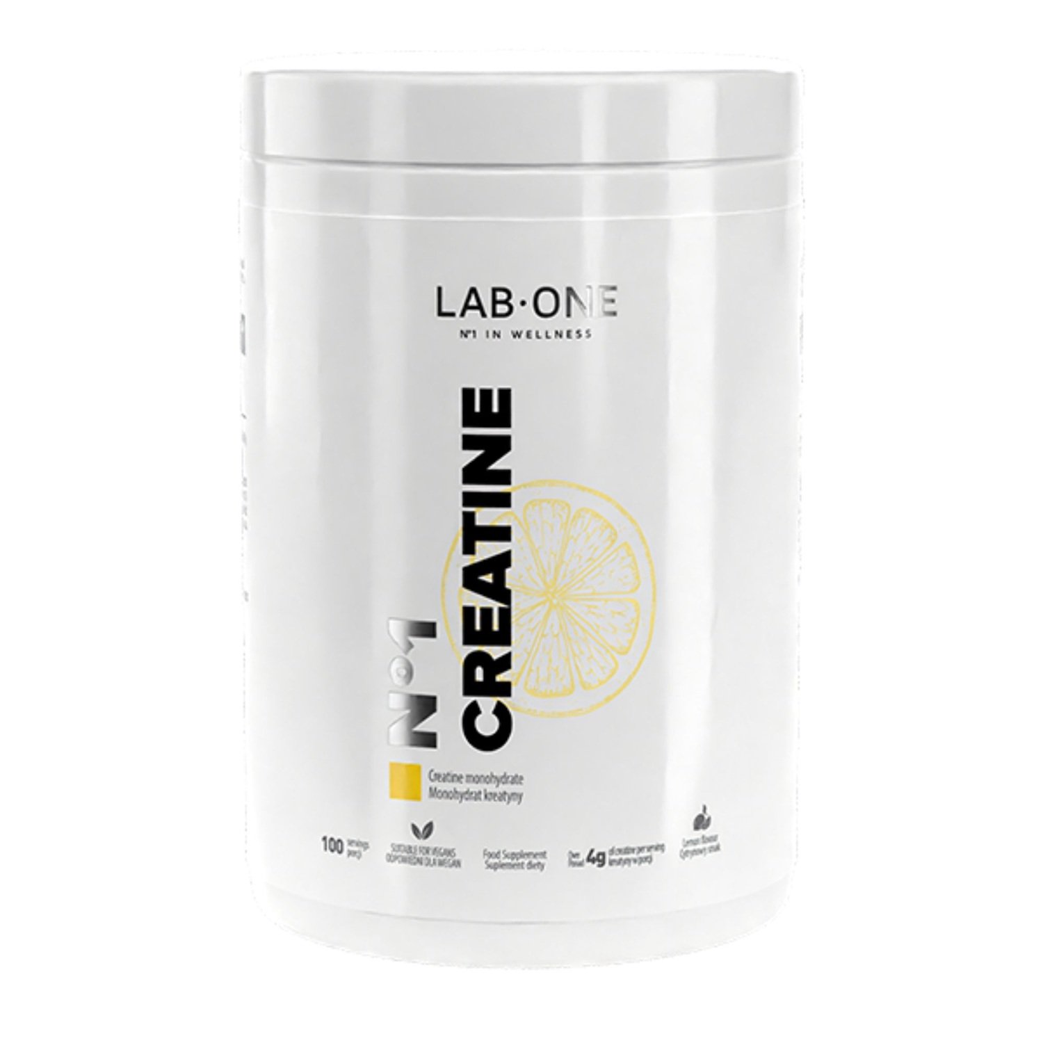 Lab One N1 Creatine smak Cytrynowy, proszek 500 g