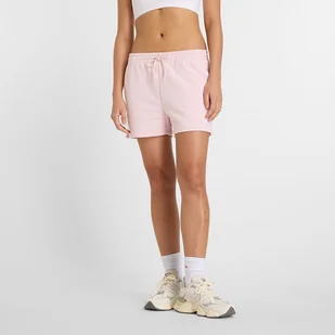 Spodenki damskie New Balance WS41500RSG różowe - Spodnie sportowe damskie - miniaturka - grafika 1