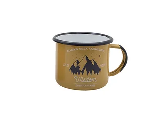 Kubek emaliowany, Wisdom Emalco 350ml - Kuchnia turystyczne i akcesoria - miniaturka - grafika 1