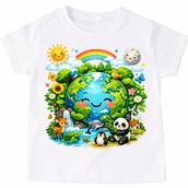 Koszulki dla dziewczynek - Koszulka na Dzień Ziemi - dzieńziemi7 - miniaturka - grafika 1