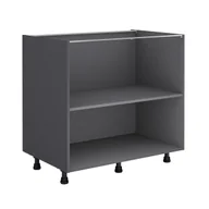 Meble modułowe i akcesoria - Korpus szafki kuchennej B90 szary Delinia iD - miniaturka - grafika 1