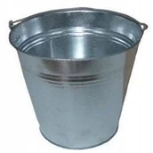 Wiadra i kastry budowlane - Besttool WIADRO Z BLACHY OCYNKOWANEJ 5L 667005 - miniaturka - grafika 1