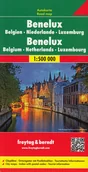 Atlasy i mapy - Benelux Belgia Holandia Luksemburg mapa 1:500 000 Freytag & Berndt - Freytag & Berndt - miniaturka - grafika 1