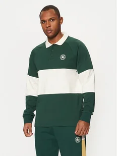 Converse Polo Marquis Retro 10027563-A01 Zielony Regular Fit - Koszulki męskie - miniaturka - grafika 1