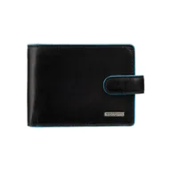 Portfele - Elegancki portfel męski Visconti ALP-93 z RFID - czarny - miniaturka - grafika 1