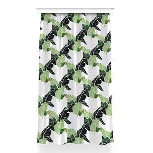 Klasyczna zasłona kolory Liście palmowe 150x260 cm, Fabricsy - Zasłony - miniaturka - grafika 1