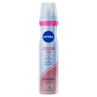 Kosmetyki do stylizacji włosów - NIVEA - Lakier do włosów Color Care Extra Strong - miniaturka - grafika 1