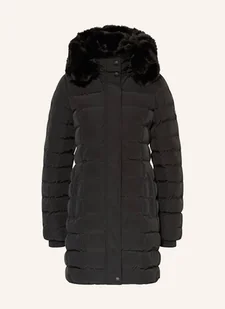 Wellensteyn Płaszcz Pikowany Santorin Long schwarz - Płaszcze damskie - miniaturka - grafika 1